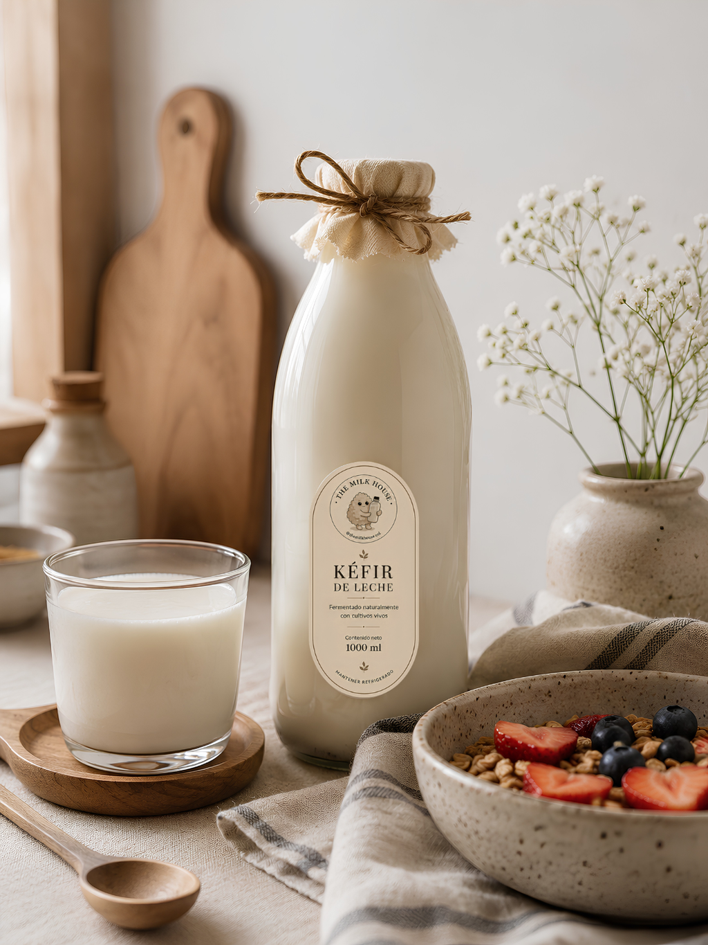 Kefir de leche artesanal 1000ml