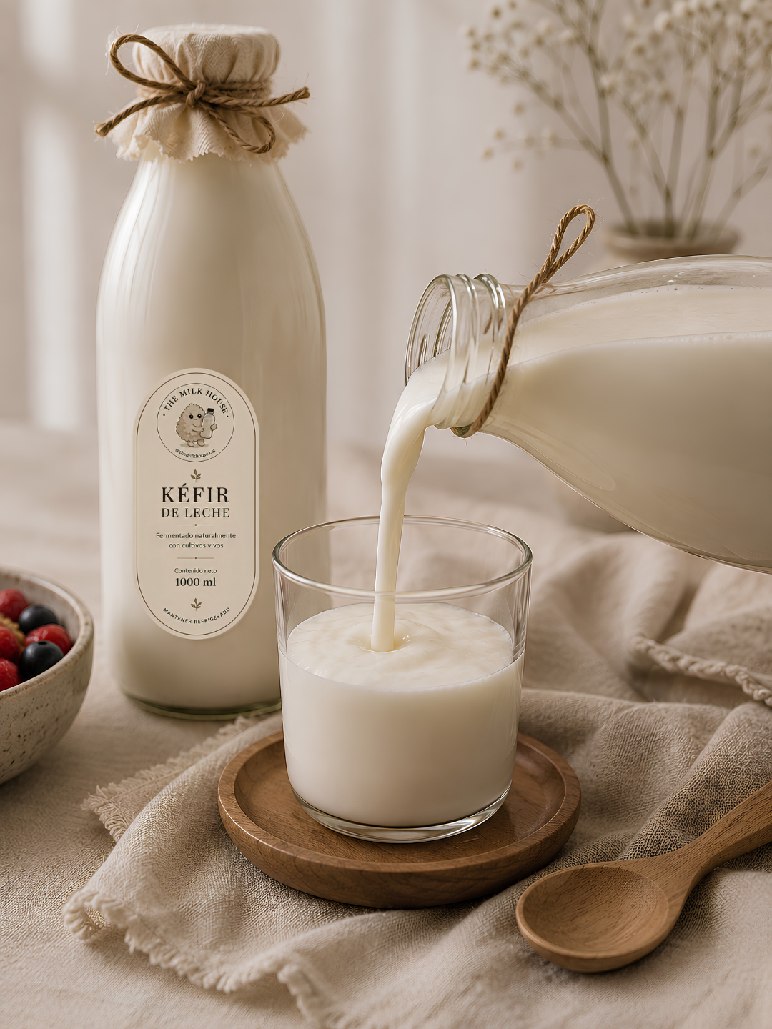 Kefir de leche artesanal 1000ml