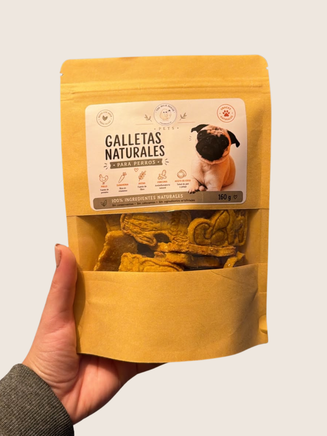 Galletas horneadas para perro 160gr