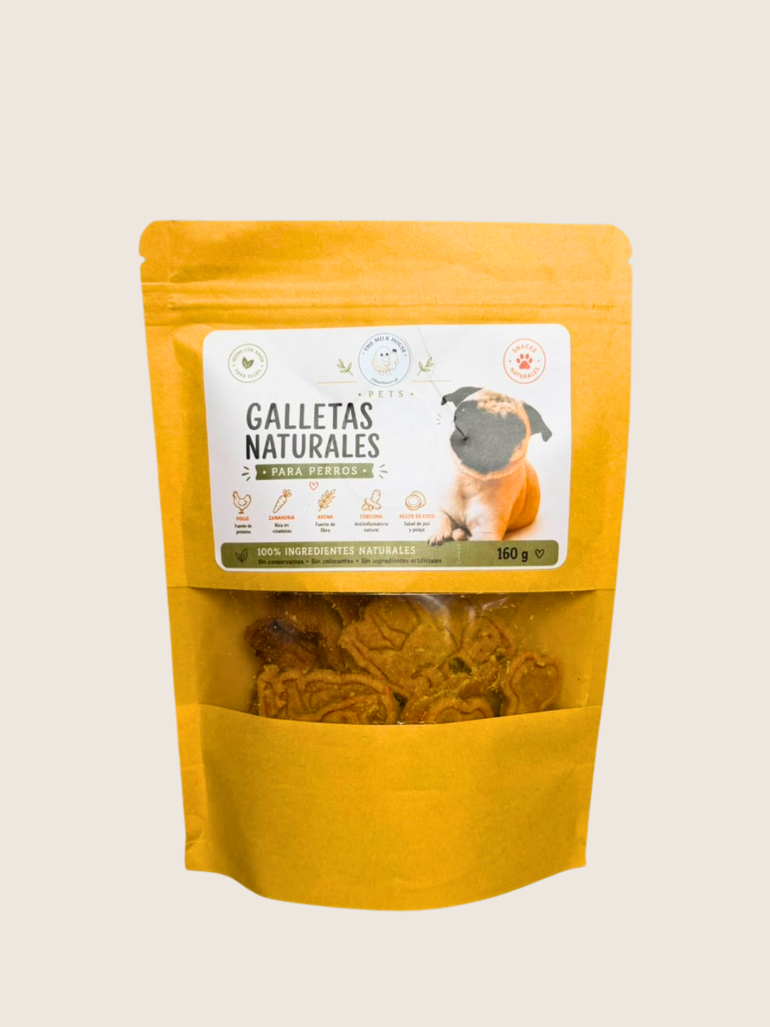 Galletas horneadas para perro 160gr