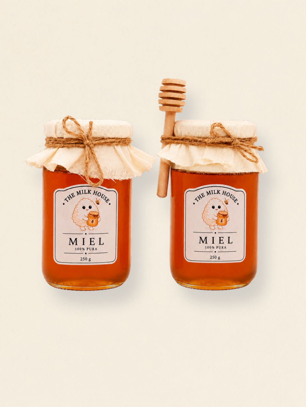 Miel de abejas natural 250gr