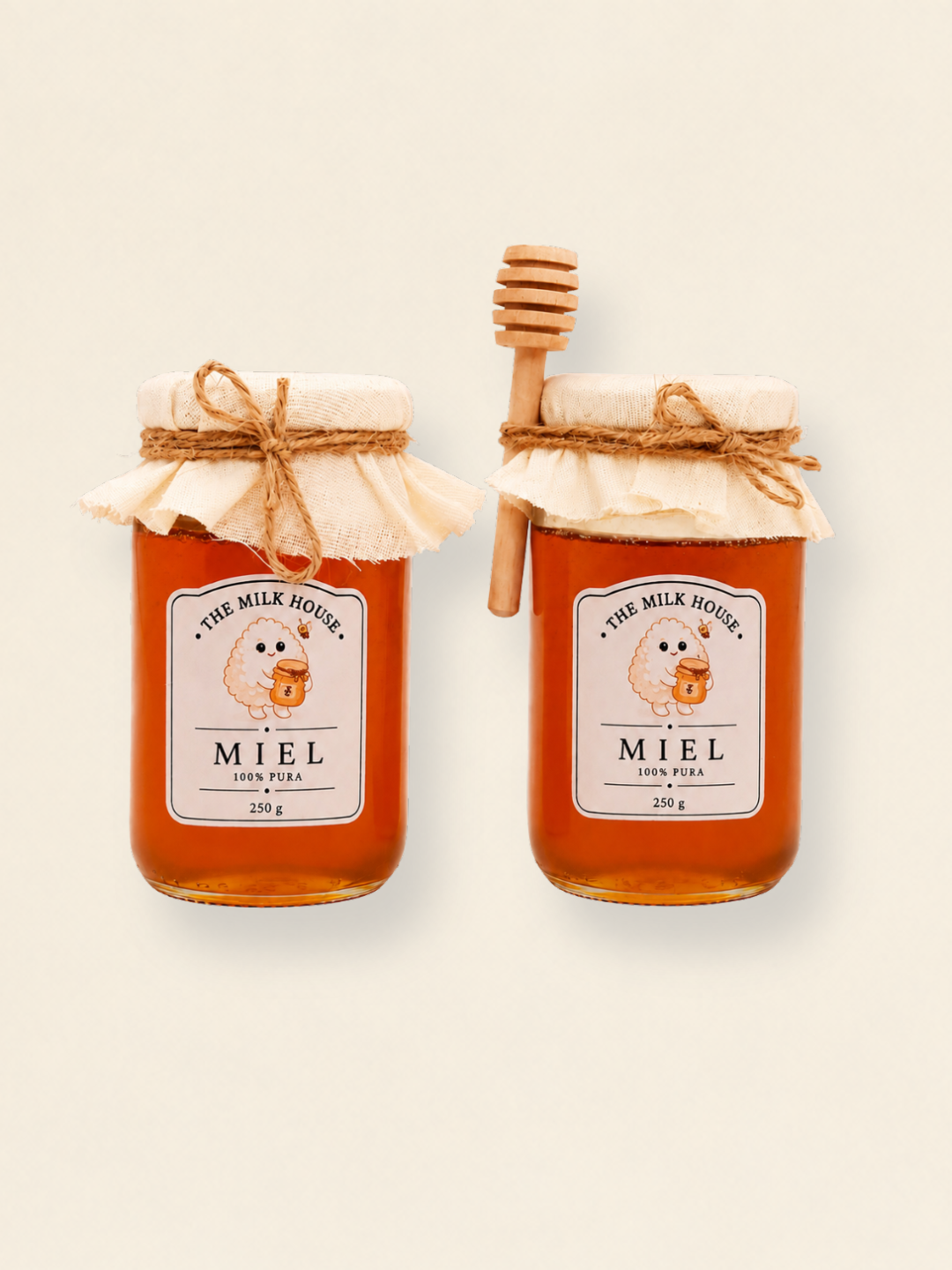 Miel de abejas natural 250gr