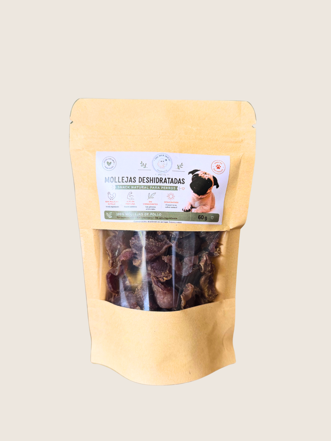 Mollejas de Pollo Deshidratadas para Perros