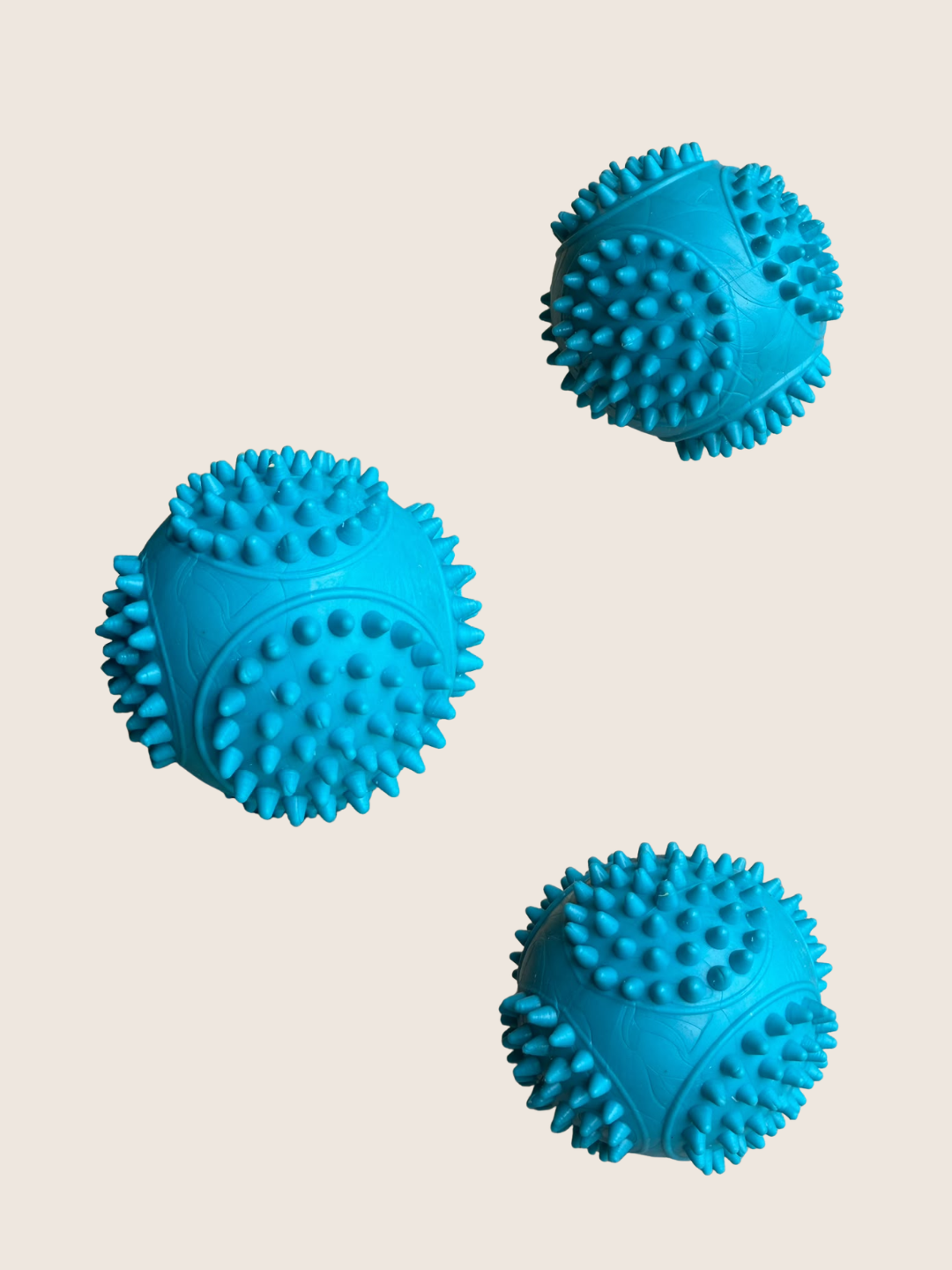 Pelota de Caucho Macizo para Perros Grandes | 8 cm