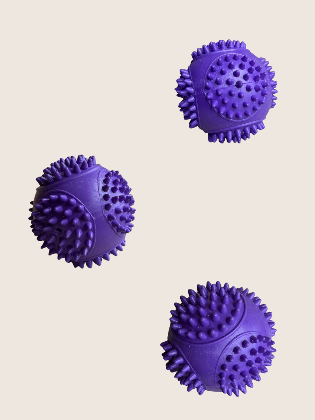 Pelota de Caucho Macizo para Perros Grandes | 8 cm