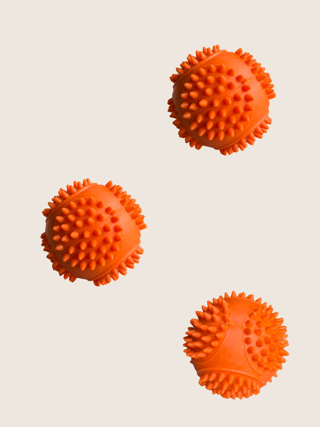 Pelota de Caucho Macizo para Perros Grandes | 8 cm