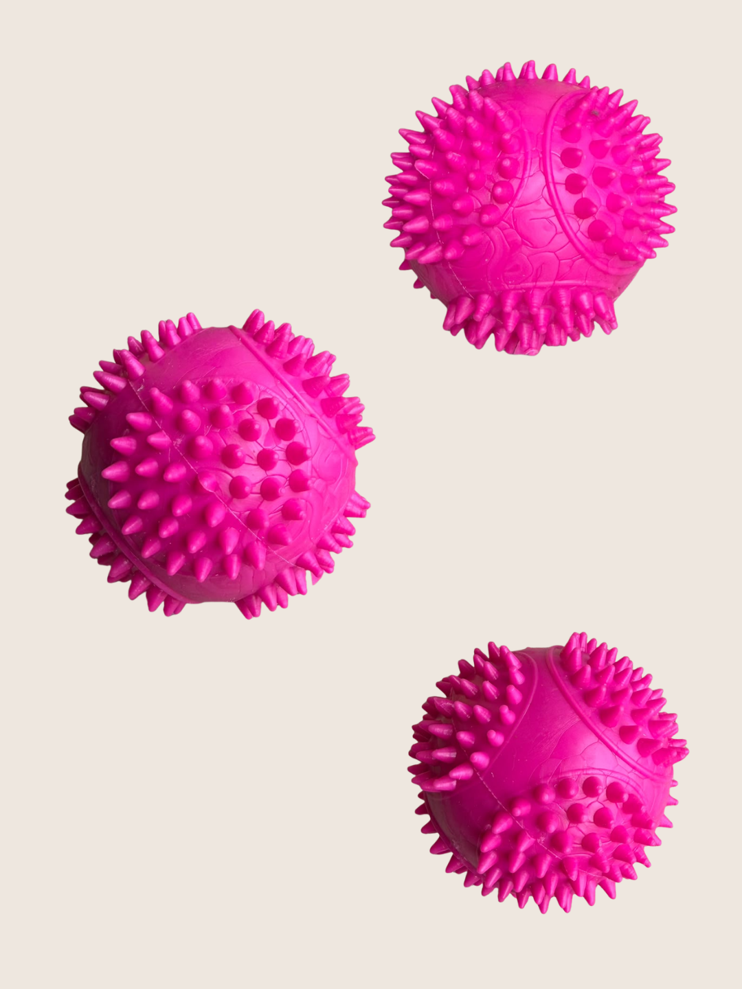 Pelota de Caucho Macizo para Perros Grandes | 8 cm