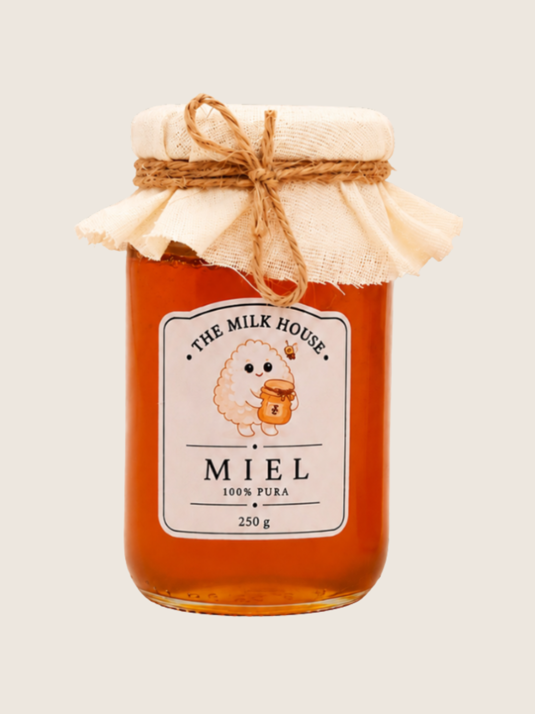 Miel de abejas natural 250gr